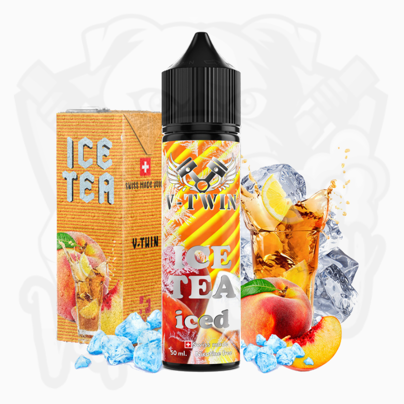 Blakrwo Ice Tea Pfirsich Iced - V-Twin Edition 50 ml