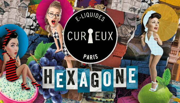 Curieux E-Liquides Paris Édition Hexagone
