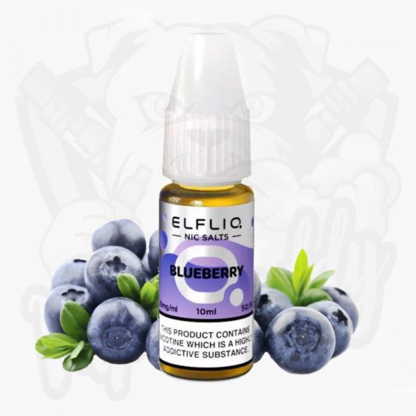 Elfbar Elfliq Blueberry - Nic Salt 10 ml - VapeBuddy.ch