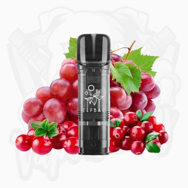 ELFBAR ELFA PRO Kartusche - Cranberry Grape - 20 mg - 2 Stück