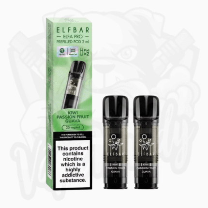 Elfbar Elfa Pro Kiwi Passion Fruit Guava Kartusche Verpackung - Vapebuddy.ch