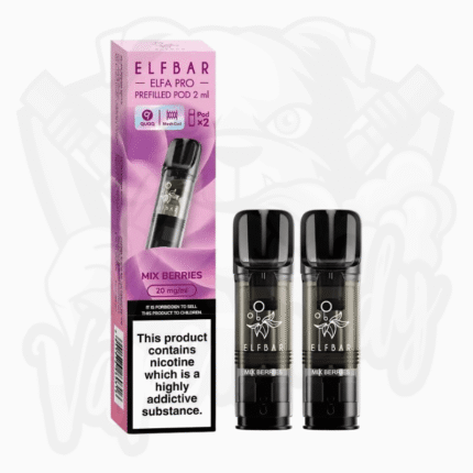 Elfbar Elfa Pro Mix Berries Kartusche Verpackung - VapeBuddy.ch