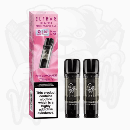 Elfbar Elfa Pro Pink Lemonade Kartusche Verpackung - VapeBuddy.ch