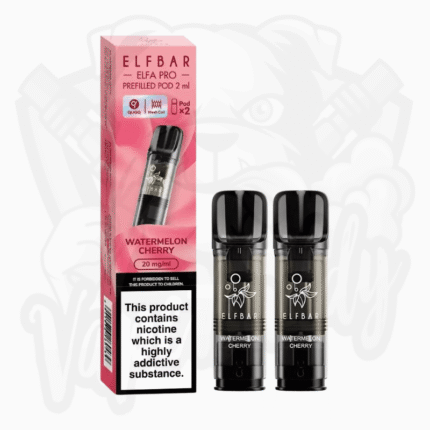 Elfbar Elfa Pro Watermelon Cherry Kartusche Verpackung - VapeBuddy.ch