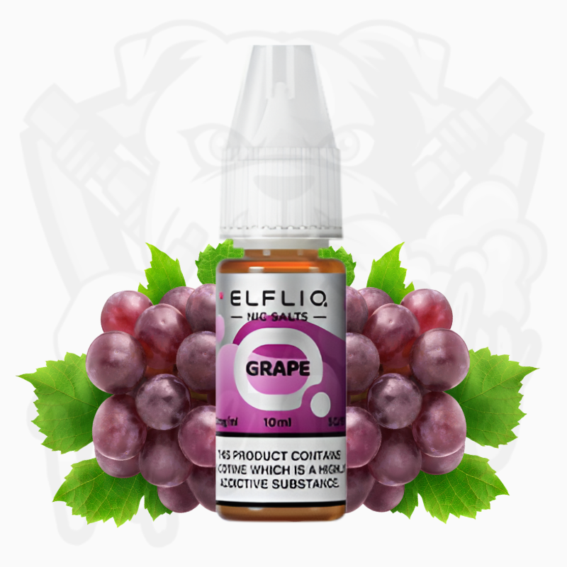 ELFBAR ELFLIQ Grape – Nic Salt Liquid 20mg – 10ml