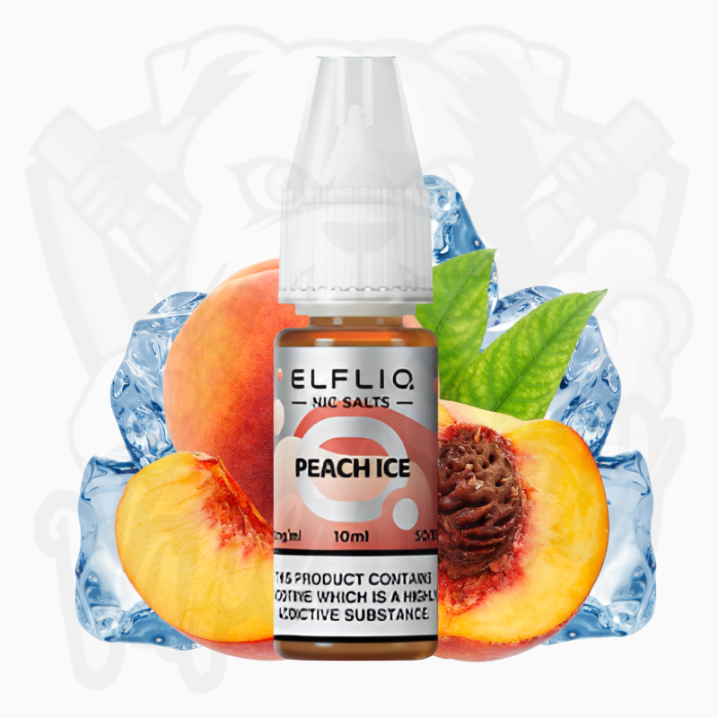 Elfbar Elfliq Peach Ice Nic Salt 20 mg - VapeBuddy.ch