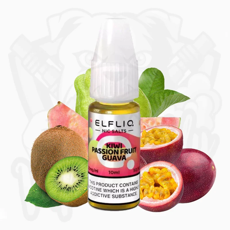 Elfbar Elfliq Kiwi Passionfruit Guava - VapeBuddy.ch