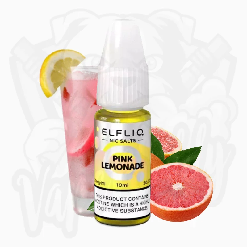 Elfbar Elfliq Pink Lemonade - Nic Salt 10 ml - VapeBuddy.ch