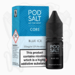 POD SALT - Blue Ice – Nic Salt Liquid 20mg – 10ml – Bild 2
