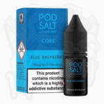 POD SALT - Blue Raspberry – Nic Salt Liquid 20mg – 10ml – Bild 2