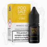 POD SALT - Mango Ice – Nic Salt Liquid 20mg – 10ml – Bild 2