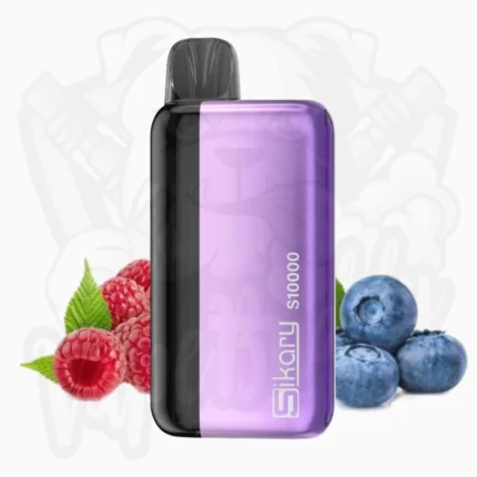 Sikary S10000 Kit – Blueberry Raspberries 20mg, schwarz-violet