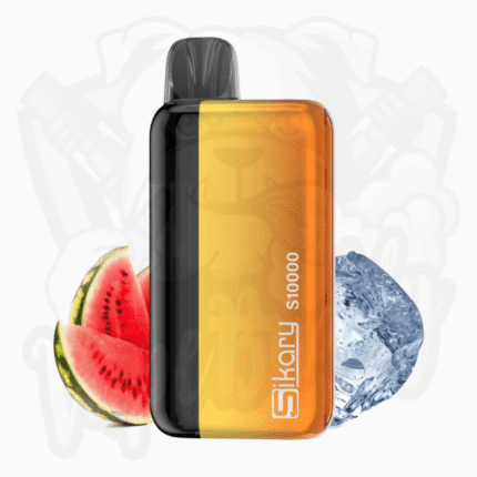 Sikary S10000 Hybrid Vape mit Watermelon Ice Aroma, 20 mg Nikotinsalz, wiederaufladbar und bis zu 10.000 Züge